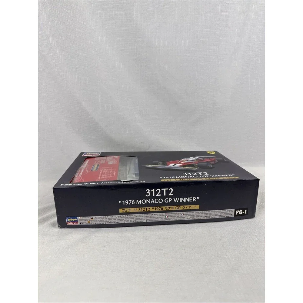Hasegawa 1:20 1976 Ferrari 312T2 Monaco GP Winner Made in Japan w/ extra kits